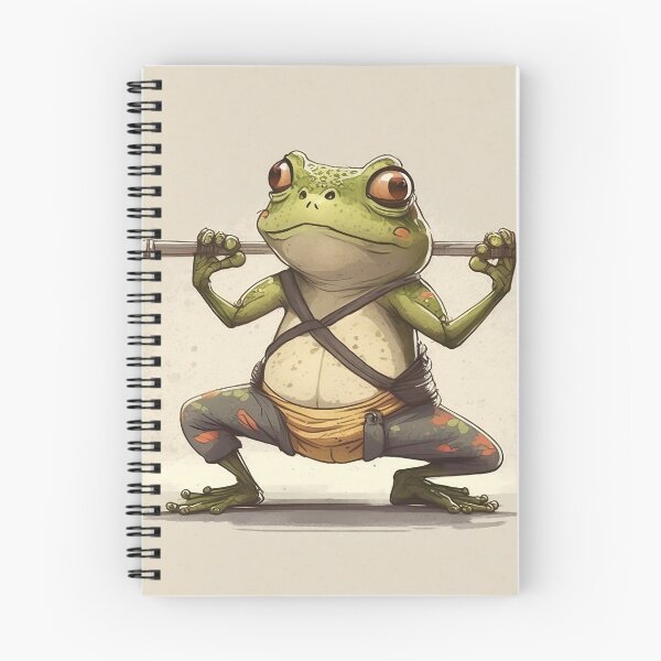 Item preview, Cute frog doing yoga pose  designed and sold by Dream It Craft It ✔️.