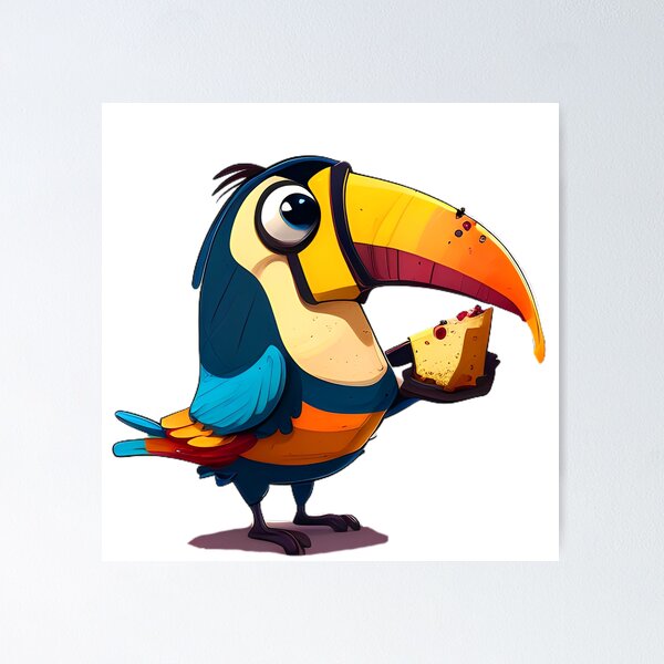 Item preview, Toucan & Cake designed and sold by Toucan-VooDoo.