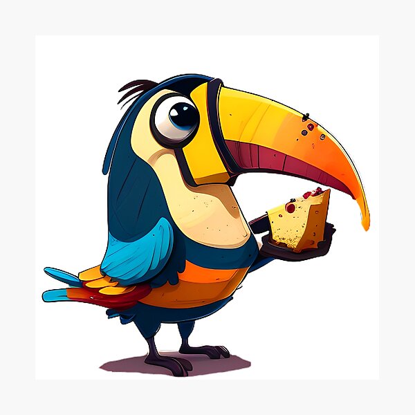 Item preview, Toucan & Cake designed and sold by Toucan-VooDoo.