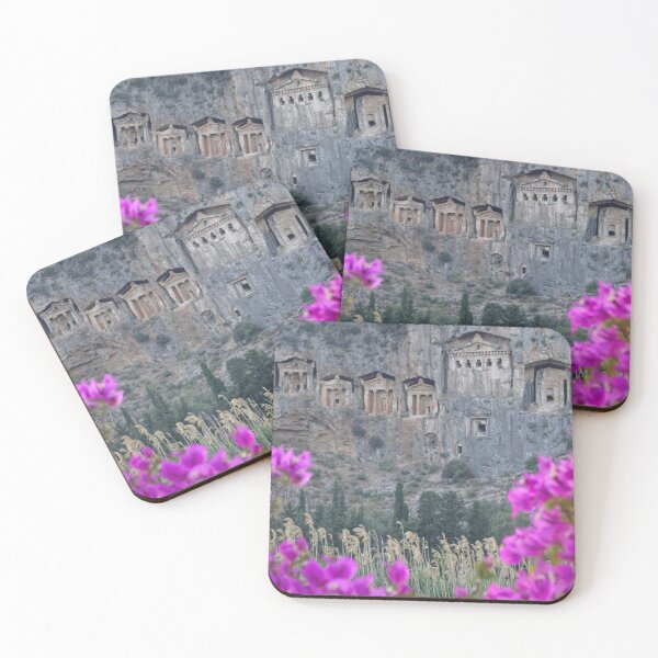 Item preview, Ancient Temple Tombs at Kaunos, Dalyan, Turkey designed and sold by phigment-art.