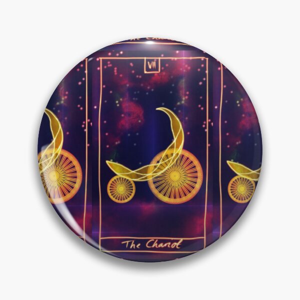 Item preview, Spirograph Patterned The Chariot Tarot Card designed and sold by RachelEDesigns.