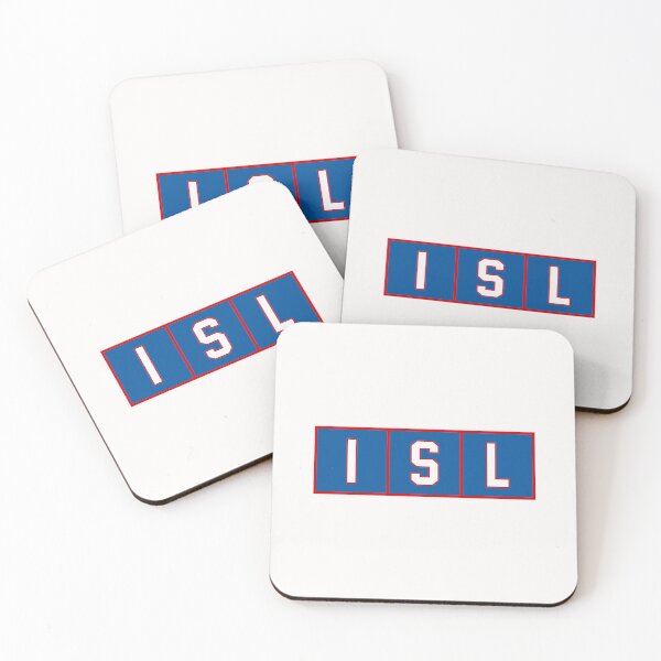 Item preview, ISL (Iceland) Trigram Tiles White / Red / Blue designed and sold by PEK1787.