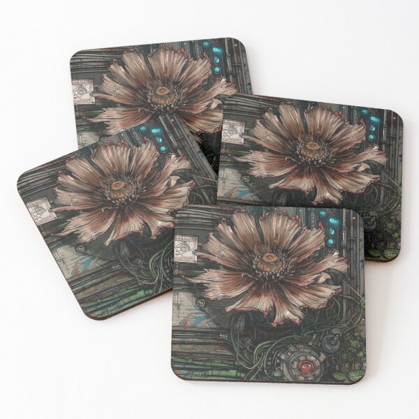 Item preview, Anime Cyberpunk Flower designed and sold by dcwildfinds.