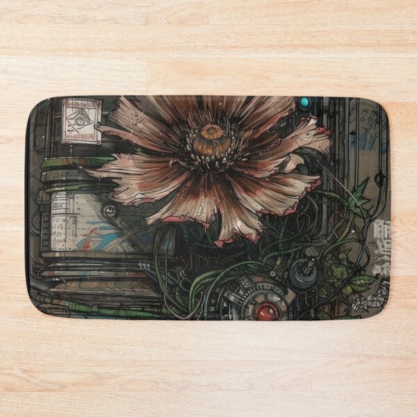 Item preview, Anime Cyberpunk Flower designed and sold by dcwildfinds.