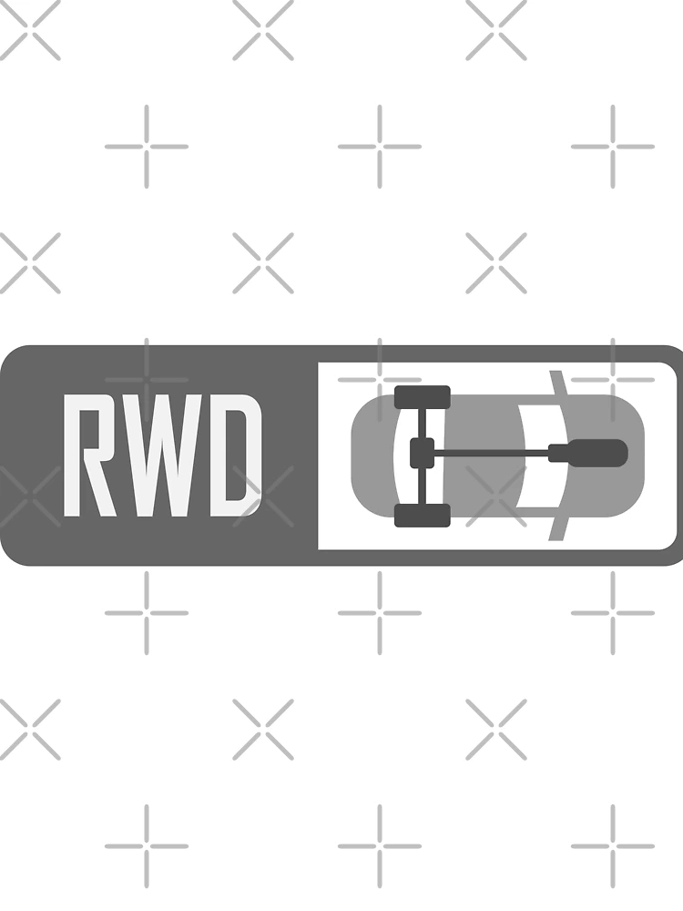 Thumbnail 4 of 4, Boxy T-Shirt, Front Engine RWD Drive Train designed and sold by SpeedTees.