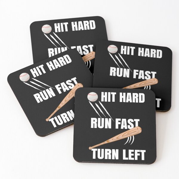 Item preview, Baseball Player Hit Hard Run Fast Turn Left Homerun designed and sold by CharJens.
