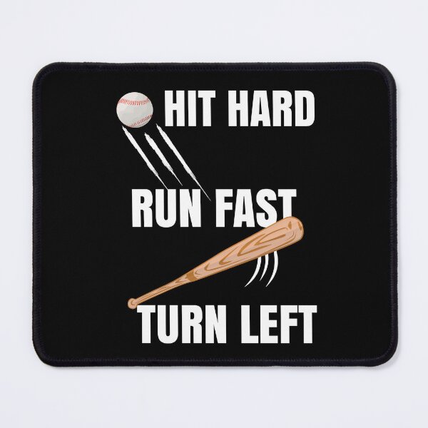 Item preview, Baseball Player Hit Hard Run Fast Turn Left Homerun designed and sold by CharJens.