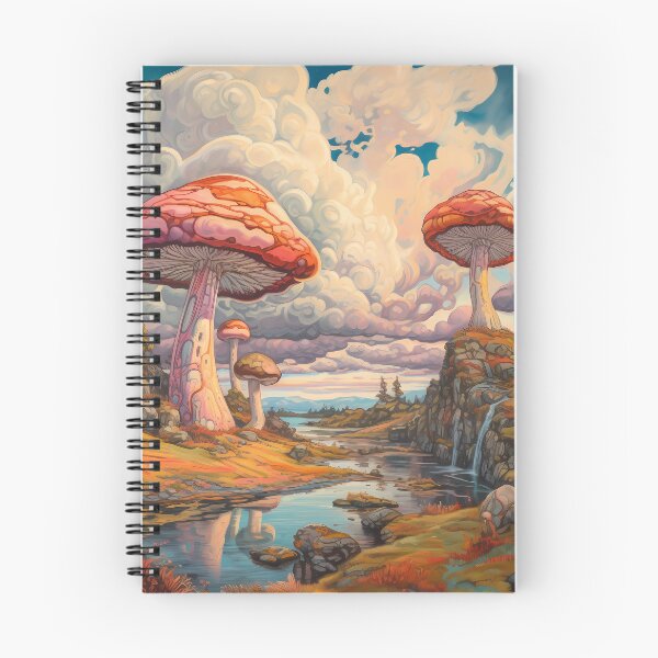 Item preview, Mushrooms : Landscape : Surrealism designed and sold by MTJ-Mushrooms.