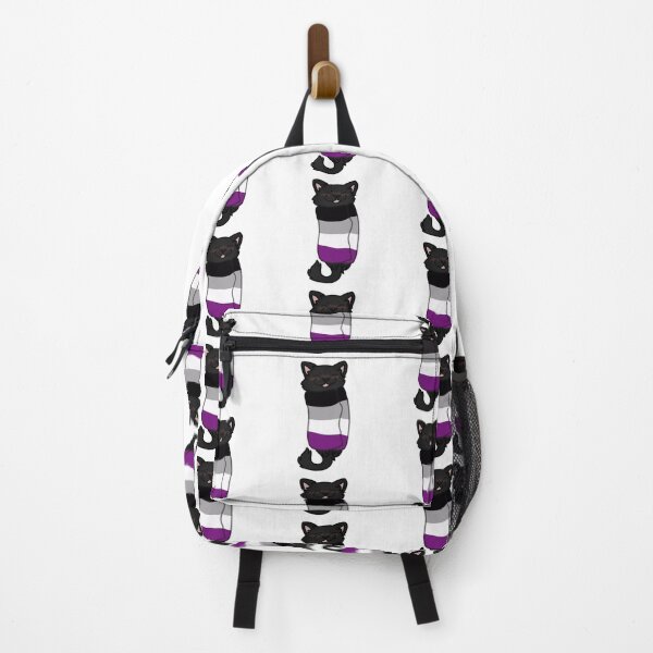 Item preview, Black cat pride burrito asexual - purrito designed and sold by GnomelyDragon.