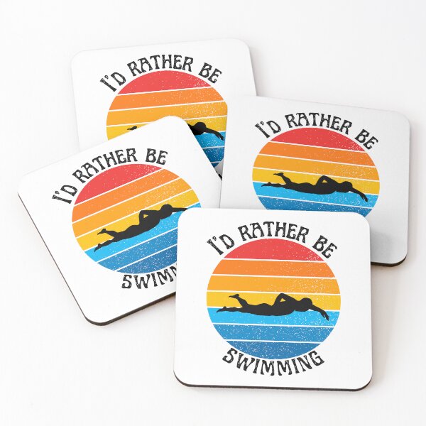 Item preview, I'd rather be swimming designed and sold by QuipSally.