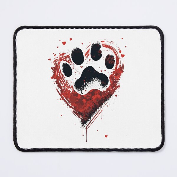 Item preview, Cats paws in heart. designed and sold by DiamondPixel.
