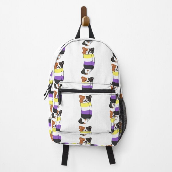 Item preview, Calico cat pride burrito nonbinary - purrito designed and sold by GnomelyDragon.