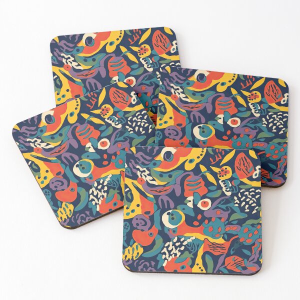 Item preview, Matisse-Inspired Patterns: A 90s Tribute designed and sold by Pixel  Playground.