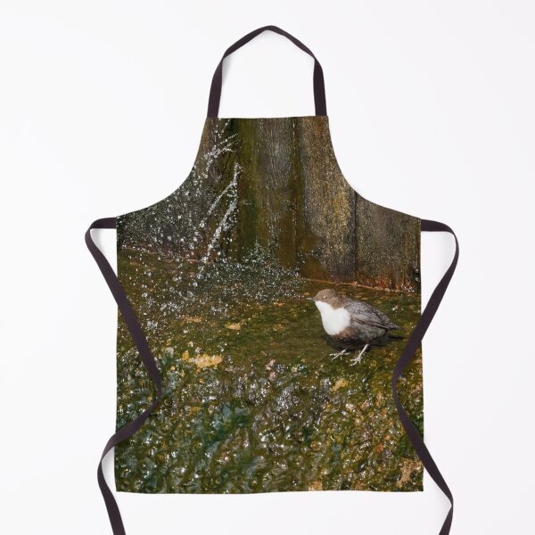 Artikelvorschau, Bei der grünen Dusche. Wasseramsel entworfen und verkauft von Jouko Lehto Photography.