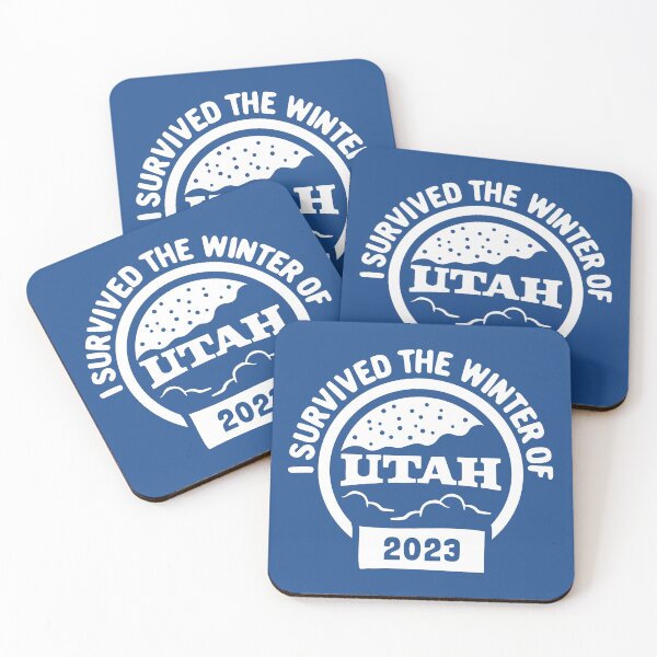 Item preview, I Survived Utah's Winter Of 2023 designed and sold by hadleyfoo.