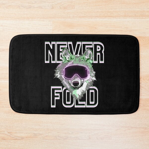 Item preview, Never Fold Wolf designed and sold by GleamingGiant.