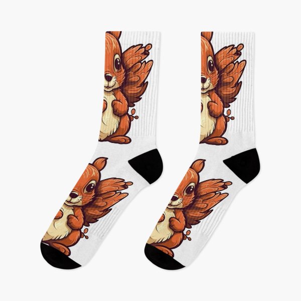 Item preview, Happy Little Red Squirrel designed and sold by KarolloBrand.