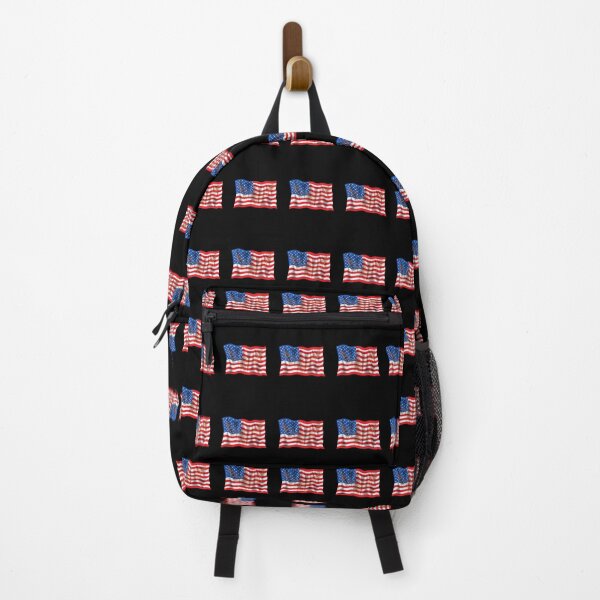 Item preview, usa flag and eagle designed and sold by hazelknott.