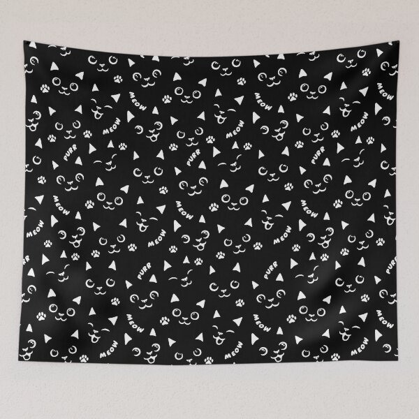 Item preview, Cat Face Cat Paws by Tobe Fonseca designed and sold by Tobe Fonseca®.