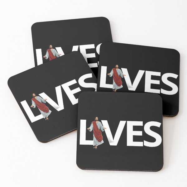 Item preview, JESUS LIVES WH designed and sold by identicrist Christian Designs.