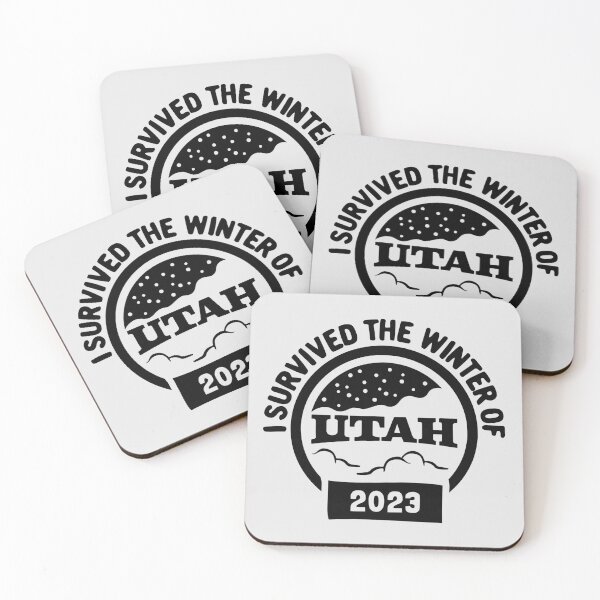 Item preview, I Survived Utah's Winter Of 2023 designed and sold by hadleyfoo.