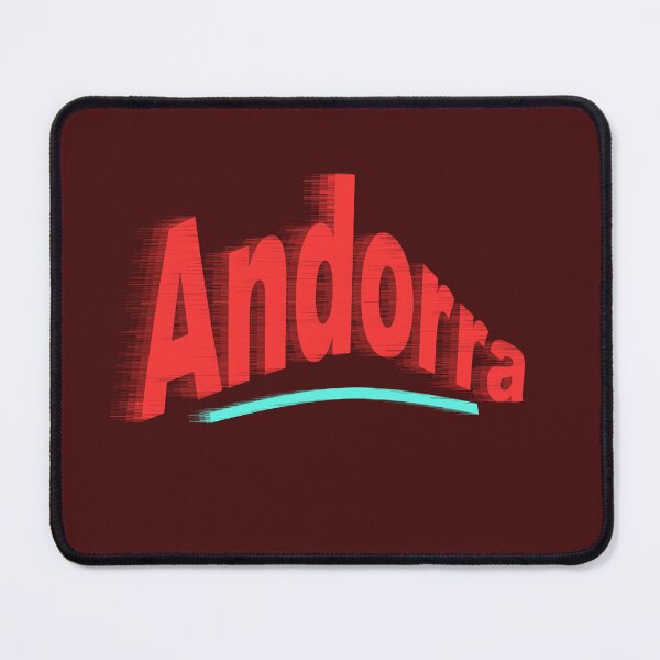 Item preview, Principality of Andorra abstract design designed and sold by lobodelnoir.