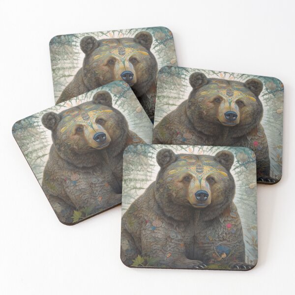 Item preview, Sacred Animals. Artwork #5. Modern art designed and sold by LollyShineART.