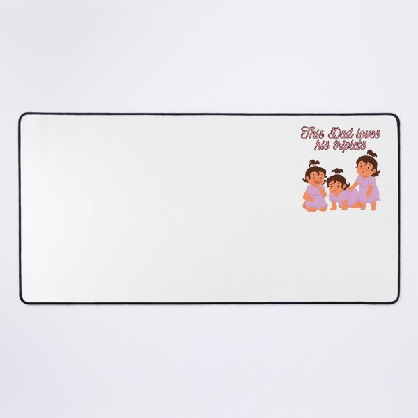 Item preview, this dad loves his triplets, This Dad Loves His Triplets, dad, fathers day, funny memes, cool dad loves his triplets designed and sold by Celebrationist.