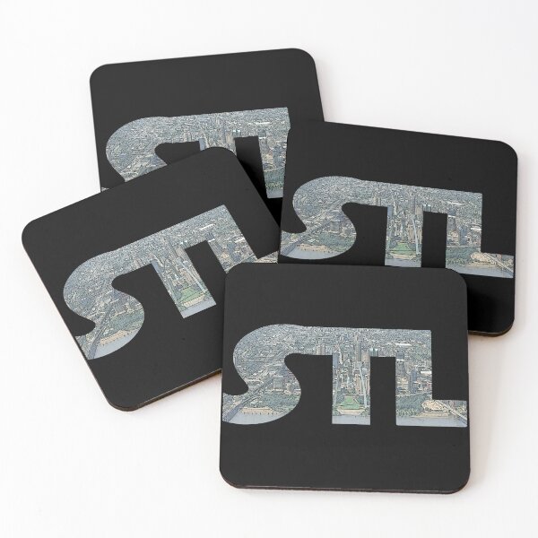 Item preview, Saint Louis, Missouri STL Cityscape designed and sold by CrabbyLobster.