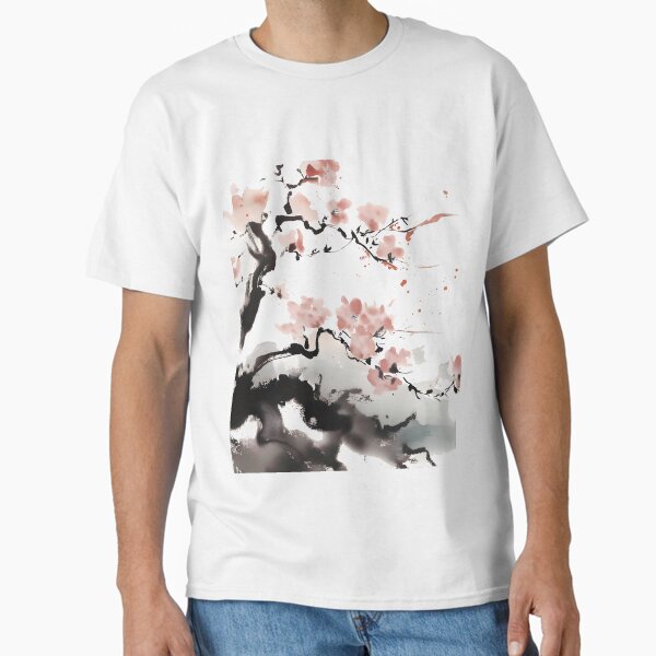 Item preview, Kirschblüte mit japanischer Tinte designed and sold by goodday Japan.