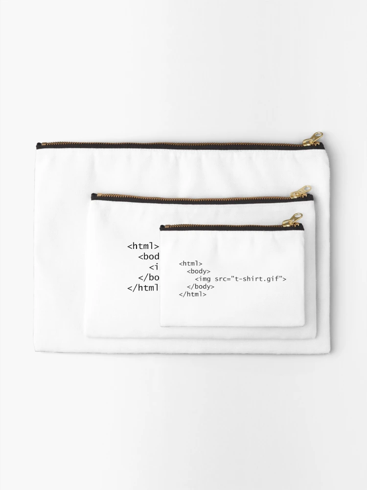 Thumbnail 2 of 4, Zipper Pouch, html designed and sold by KeepOnCoding.
