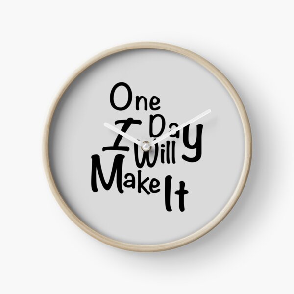 Item preview, One day I will make it - black designed and sold by BASTOFE.