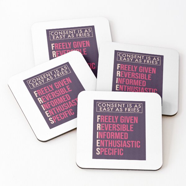 Item preview, Consent is as Easy as FRIES designed and sold by statonka.