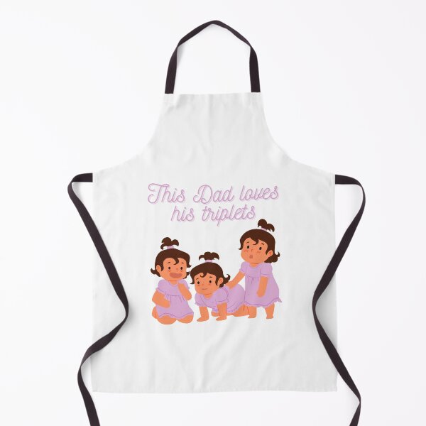 Item preview, This dad loves his triplets, This Dad Loves His Triplets, dad, fathers day, funny memes, cool dad loves his triplets designed and sold by Celebrationist.