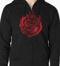 Sudadera con capucha y cremallera rwby