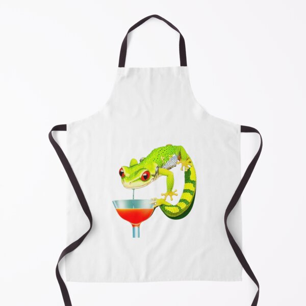 Item preview, Gecko Having a Drink on A Hot Summer Day designed and sold by HanaiPrint.