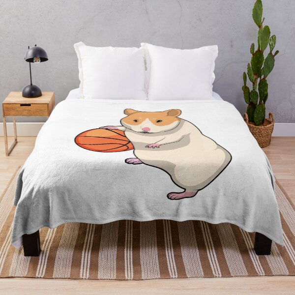 Aperçu de l'œuvre Hamster Basketball player Basketball créée et vendue par Snabdesign84.