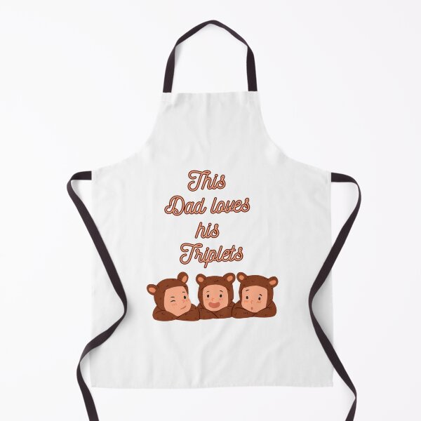 Item preview, This dad loves his triplets, This Dad Loves His Triplets, dad, fathers day, funny memes, cool dad loves his triplets designed and sold by Celebrationist.
