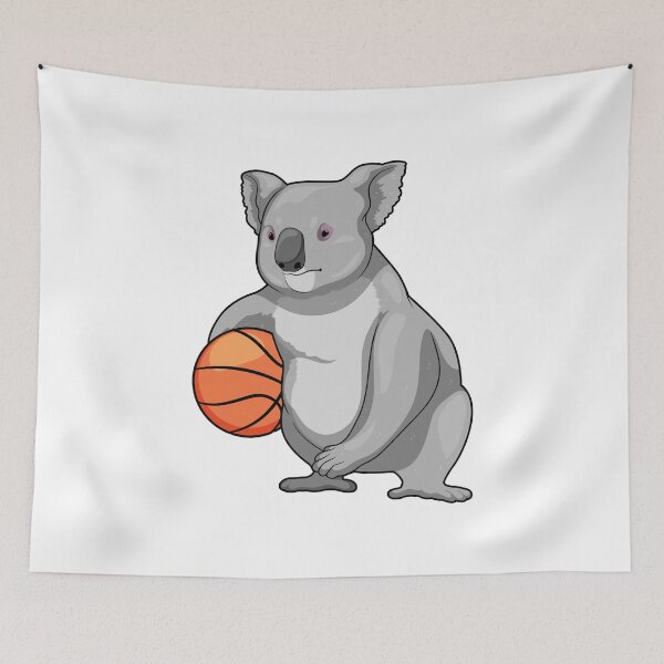 Item preview, Koala Basketball player Basketball designed and sold by Snabdesign84.