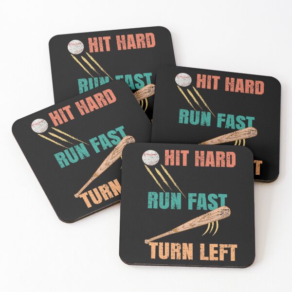 Item preview, Baseball Player Hit Hard Run Fast Turn Left Homerun designed and sold by CharJens.