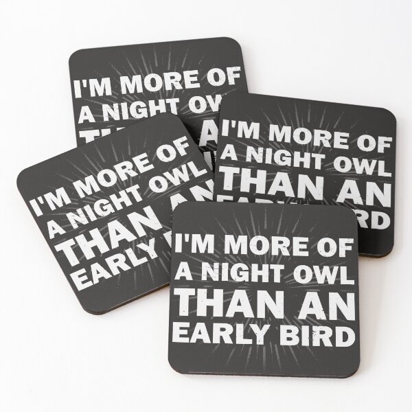 Item preview, I'm More of a Night Owl than an Early Bird designed and sold by zemama.