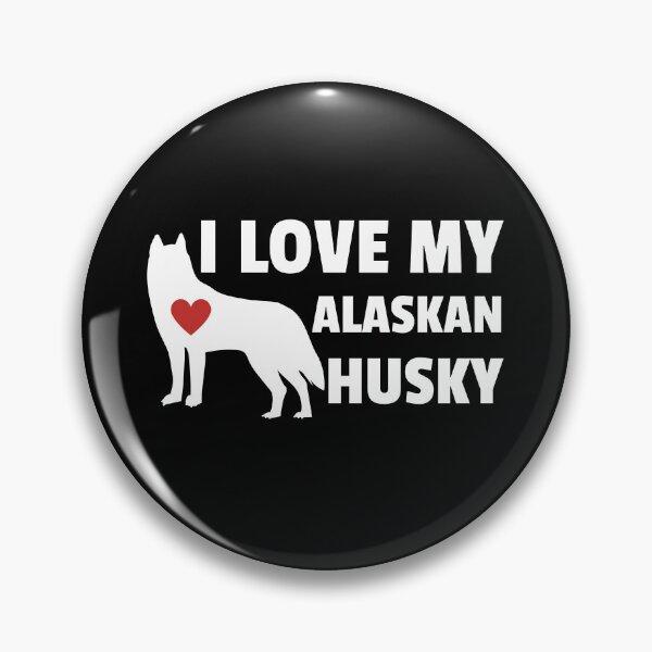 Item preview, Alaskan Husky Love designed and sold by HuskyHuddle.