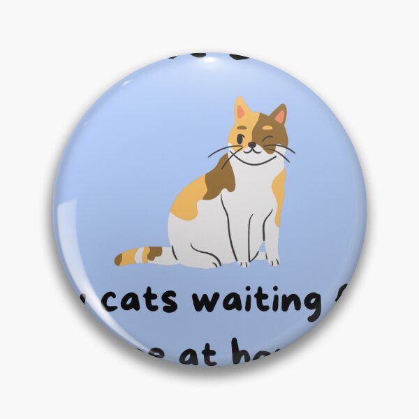 Item preview, Blue "Drive safe my cats waiting for me at home" designed and sold by Peytonpbarber.
