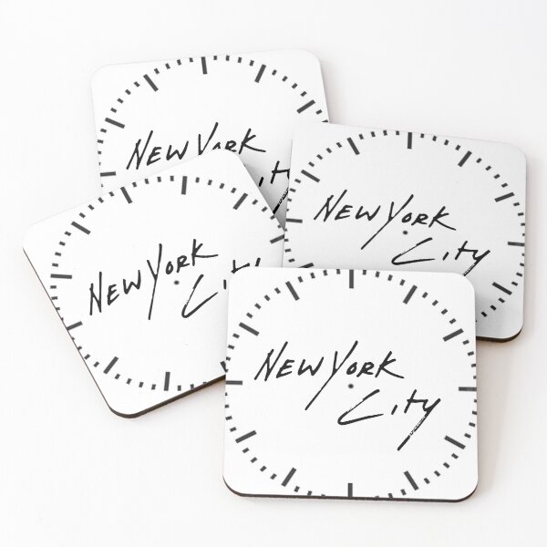 Item preview, New York Time Zone Newsroom Wall designed and sold by ArtShotss.