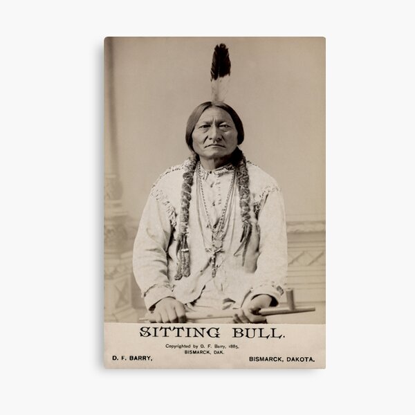 Item preview, Chief Sitting Bull Portrait 1885 designed and sold by Daniel Hagerman.