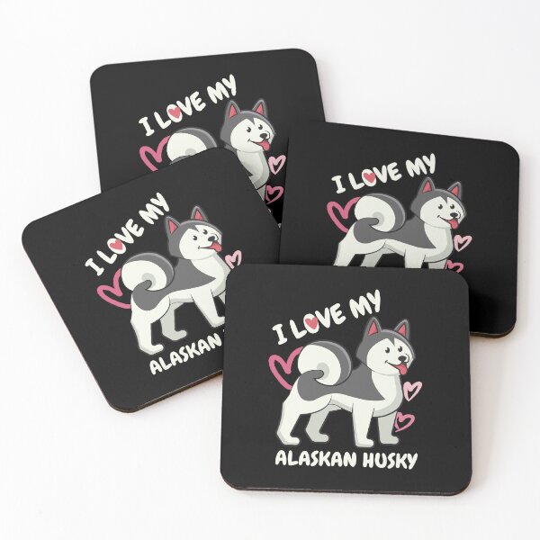 Item preview, Alaskan Husky Love designed and sold by HuskyHuddle.