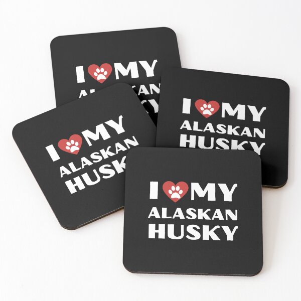 Item preview, Alaskan Husky Love designed and sold by HuskyHuddle.