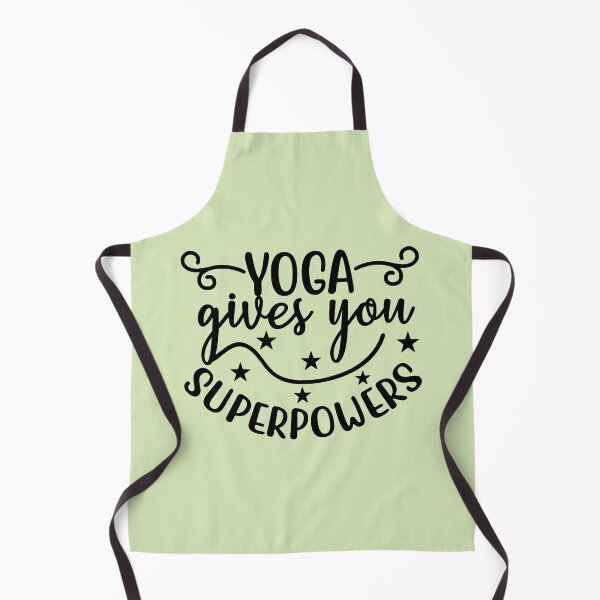 Item preview, Yoga Quote Yoga Gives You Superpowers Funny Motivational Saying designed and sold by SoccaTamam.