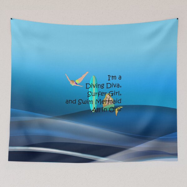 Item preview, Diving Diva designed and sold by teepossible.