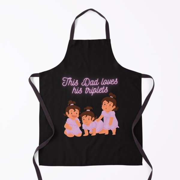Item preview, This dad loves his triplets, This Dad Loves His Triplets, dad, fathers day, funny memes, cool dad loves his triplets designed and sold by Celebrationist.